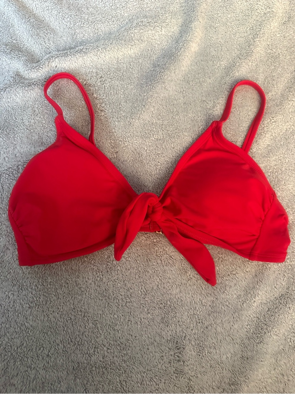 Kona Sol Red Bikini Top